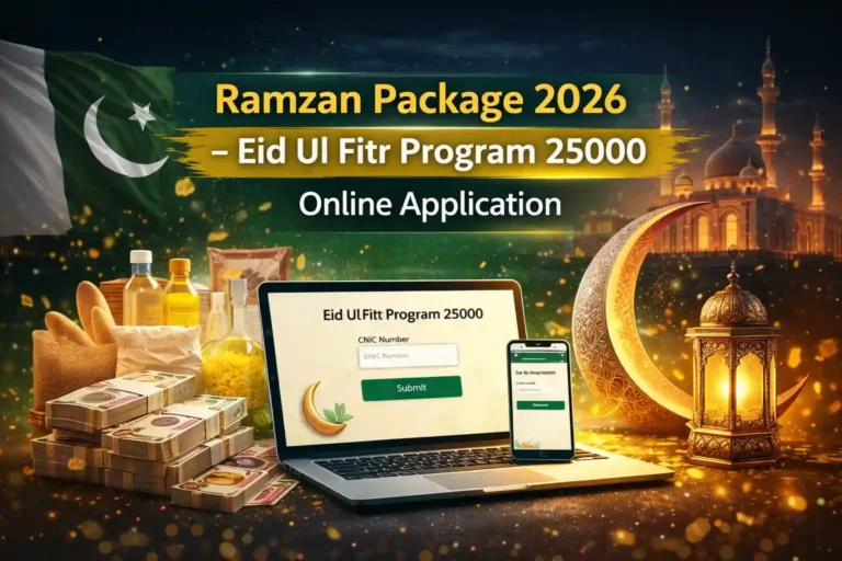 Ramzan Package 2026 – Eid Ul Fitr Program 25000 Online Application