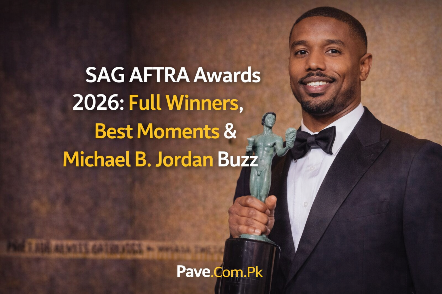 SAG AFTRA Awards 2026: Full Winners, Best Moments & Michael B. Jordan Buzz 1 SAG AFTRA Awards 2026 Full Winners Best Moments Michael B. Jordan Buzz