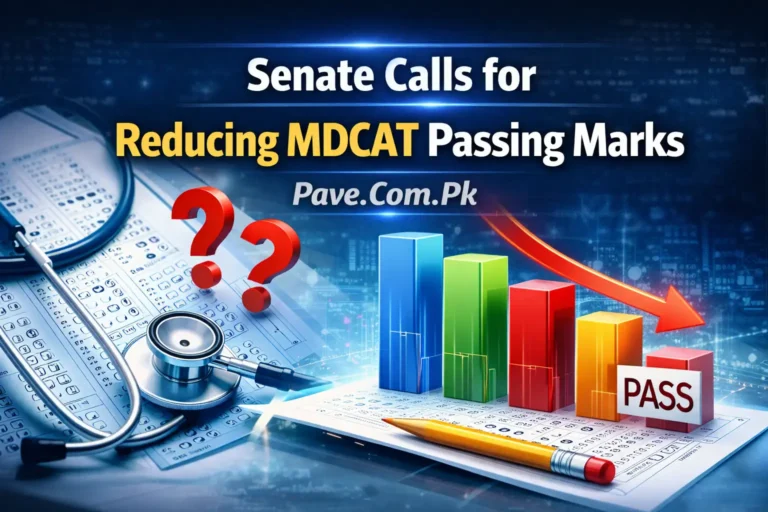 Senate Calls for Reducing MDCAT Passing Marks in Pakistan 6 Senate Calls for Reducing MDCAT Passing Marks in Pakistan