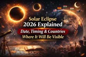 Solar Eclipse 2026 Explained Date, Timing & Countries Where It Will Be Visible