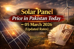 Solar Panel Price in Pakistan Today – 05 March 2026 (Updated Rates)