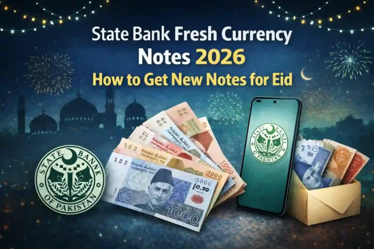 State Bank Fresh Currency Notes 2026 – How to Get New Notes for Eid