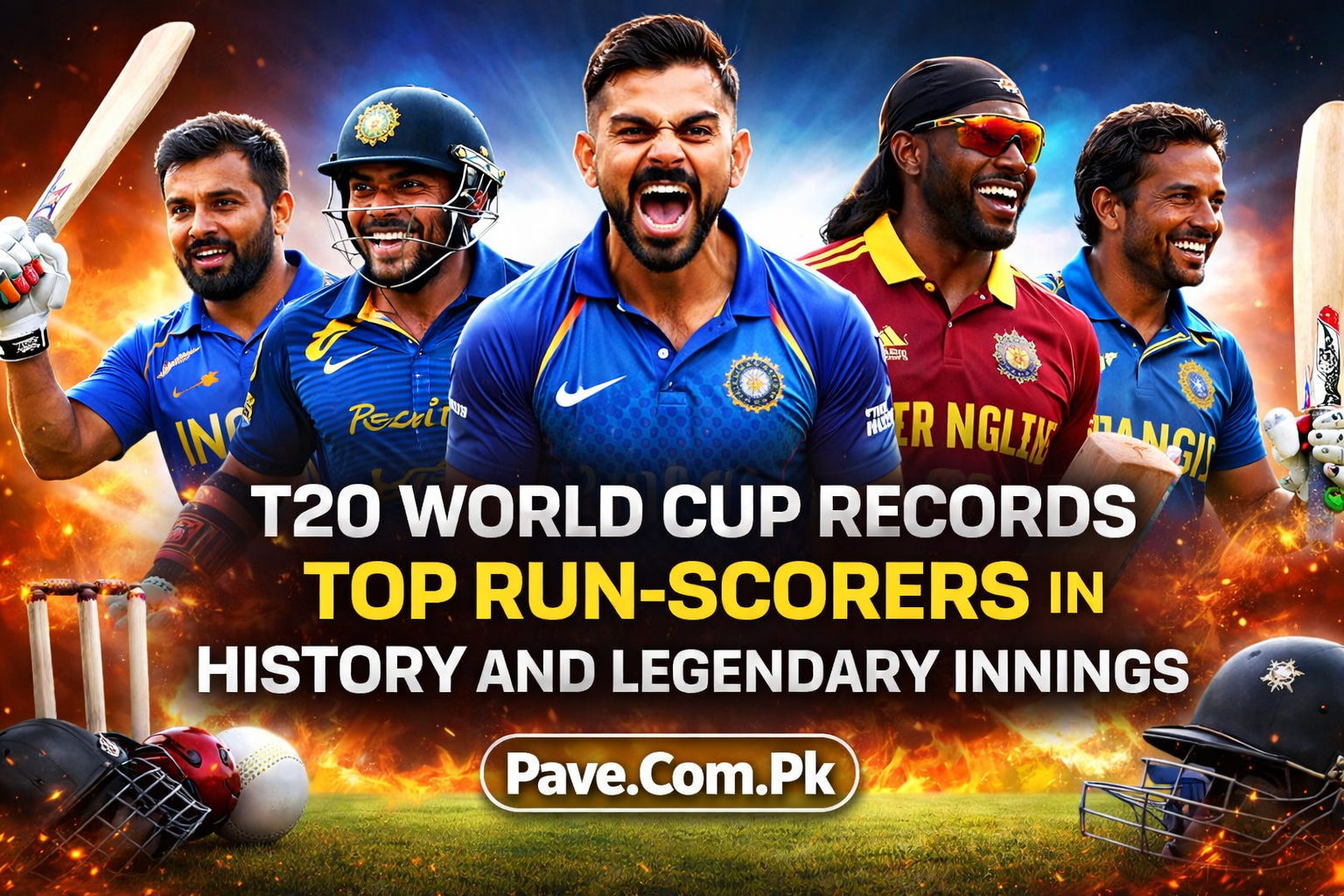 T20 World Cup Records | Top Run-Scorers in History and Legendary Innings 1 T20 World Cup Records Top Run Scorers in History and Legendary Innings