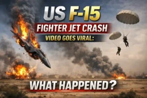 US F-15 Fighter Jet Crash Video Goes Viral