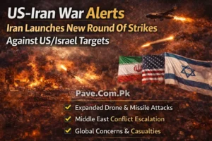 US-Iran War Alerts – Iran Launches New Round Of Strikes Against USIsrael Targets