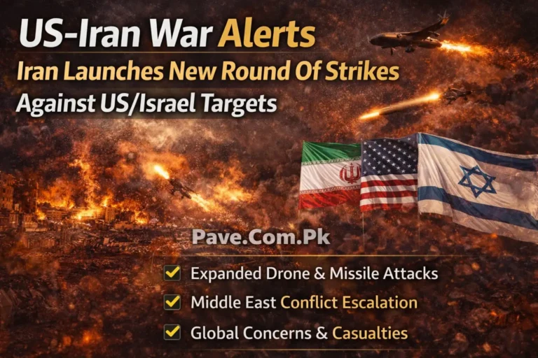 US-Iran War Alerts – Iran Launches New Round Of Strikes Against USIsrael Targets