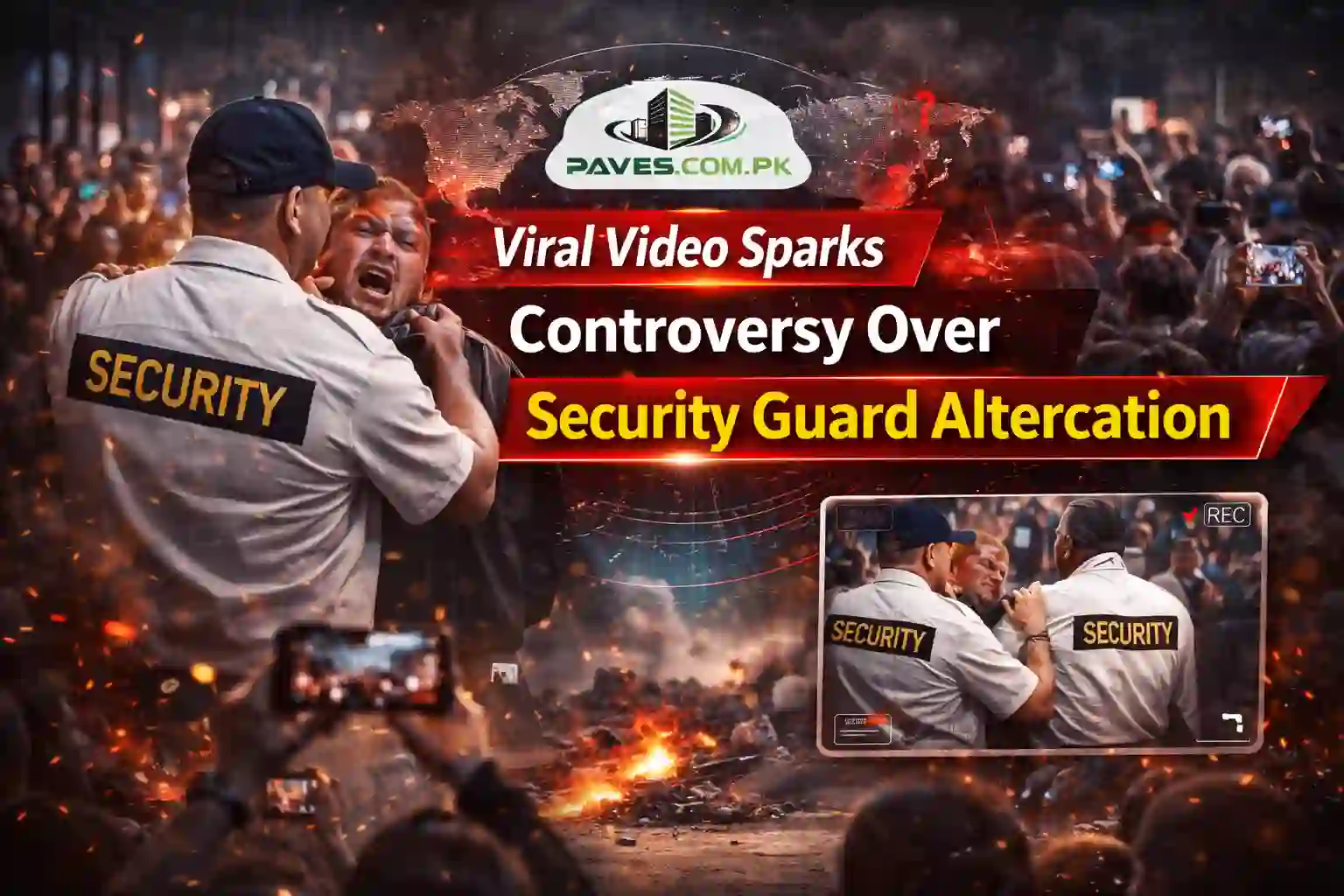 Viral Video Sparks Controversy Over Security Guard Altercation