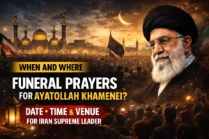 When and Where Are Funeral Prayers for Ayatollah Khamenei