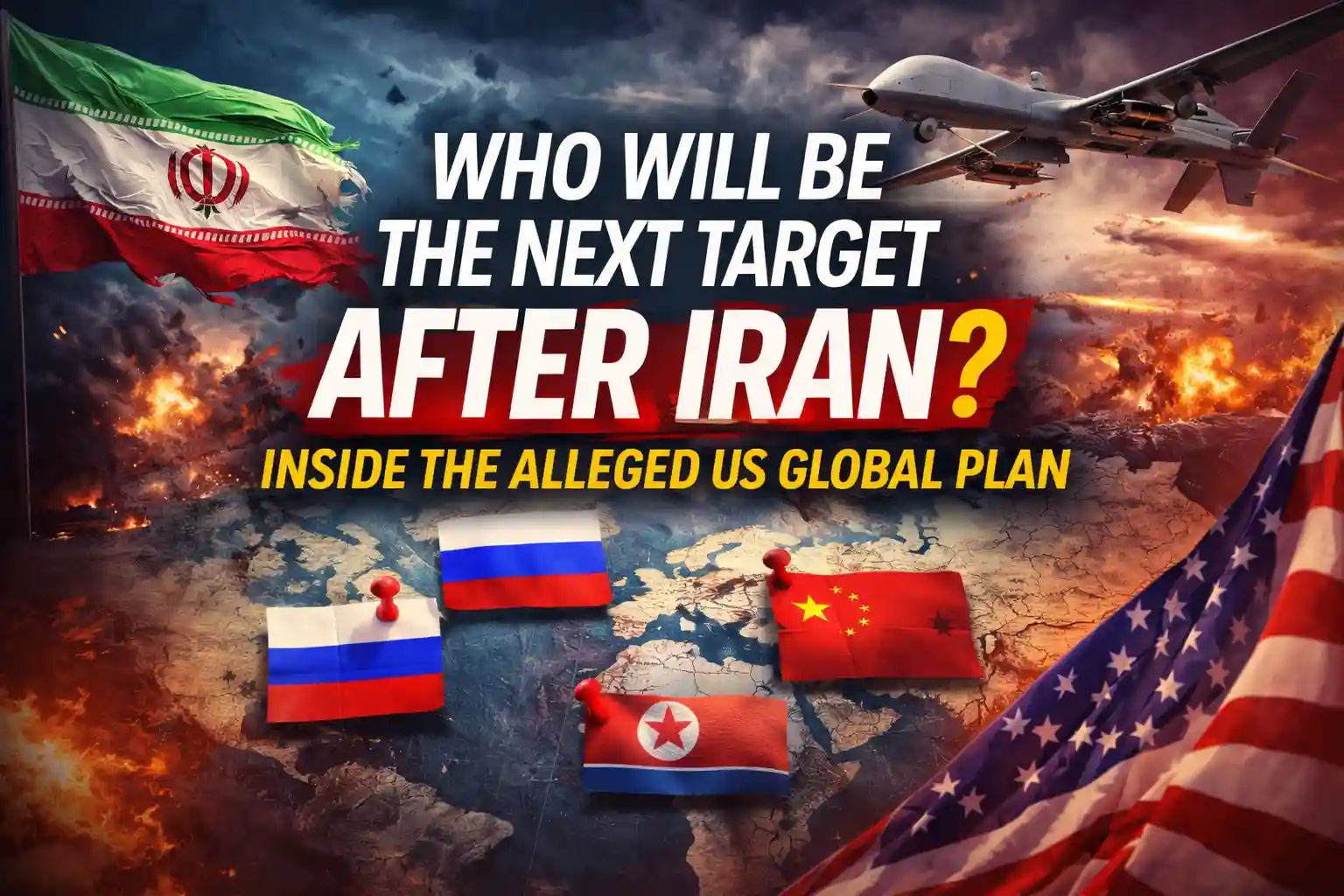 Who Will Be the Next Target After Iran Inside the Alleged US Global Plan