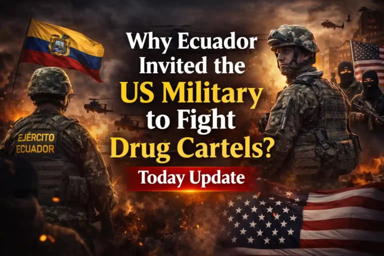Why Ecuador Invited the US Military to Fight Drug Cartels? Today Update 21 Why Ecuador Invited the US Military to Fight Drug Cartels Today Update