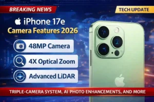 iPhone 17e Camera Features, Specs and Photo Quality Explained